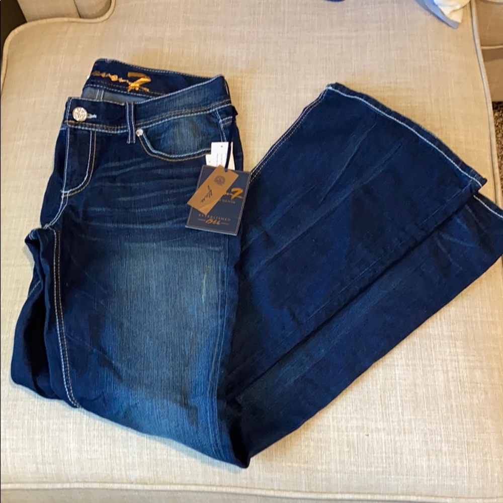Flare jeans by seven premium denim